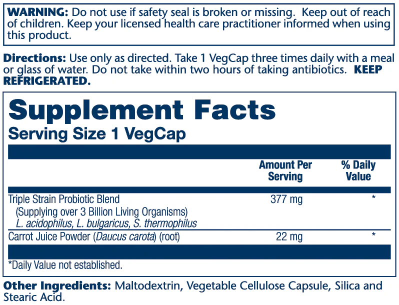 Acidophilus 3 Strain Probiotic & Prebiotic Carrot Juice - Image 4