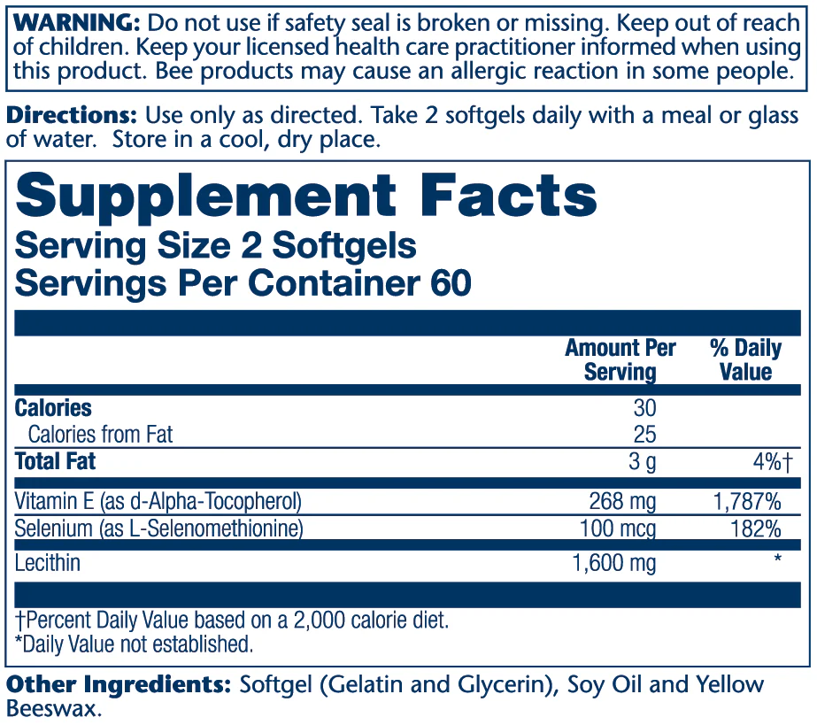 Bio Vitamin E + Selenium 268mg - Image 4