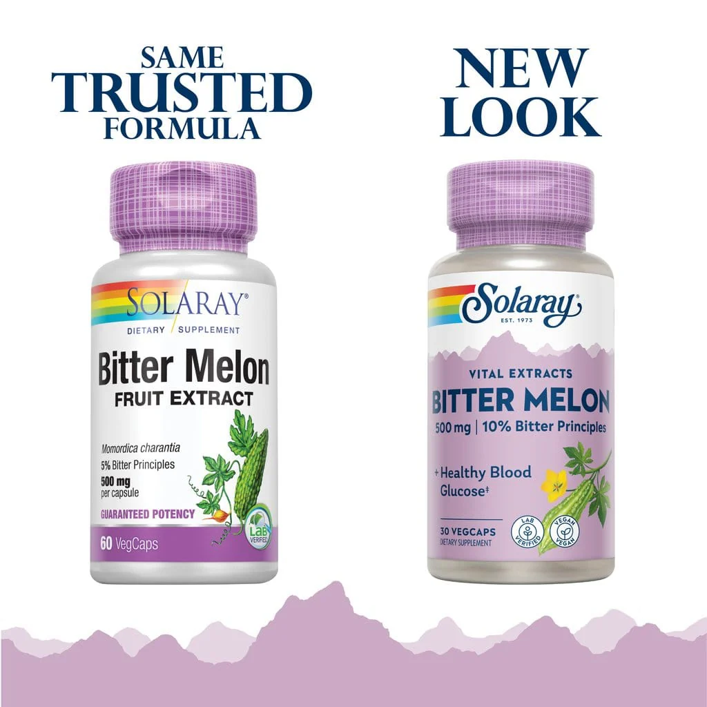 Bitter Melon Fruit Extract 10%, 500mg - Image 3