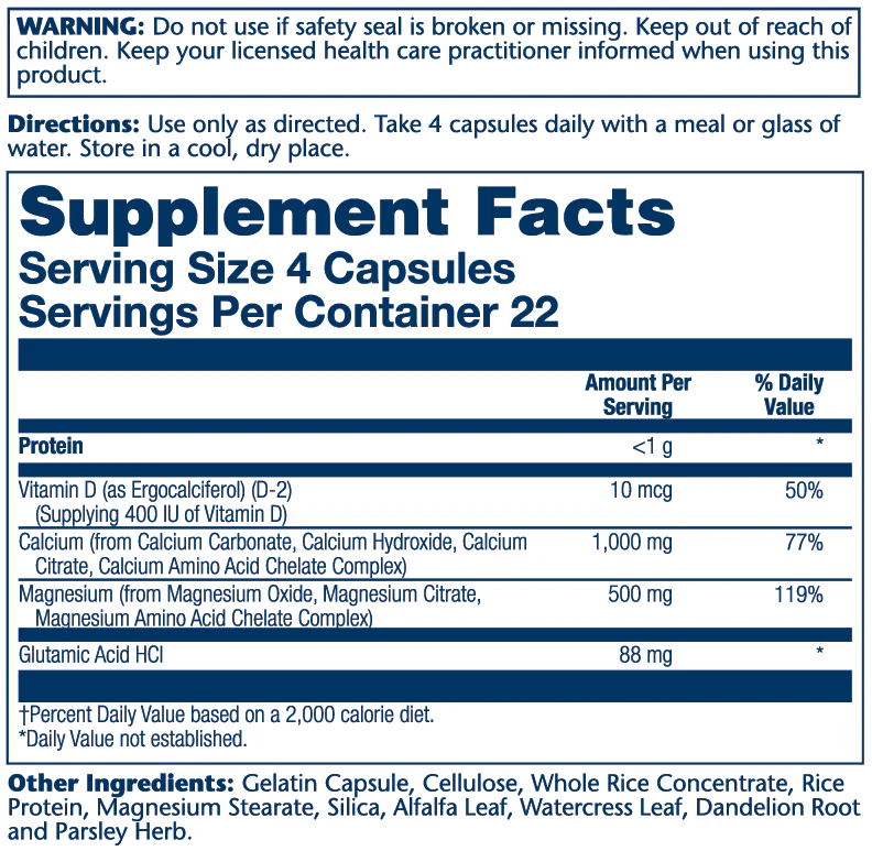 Calcium & Magnesium Amino Acid - Image 2