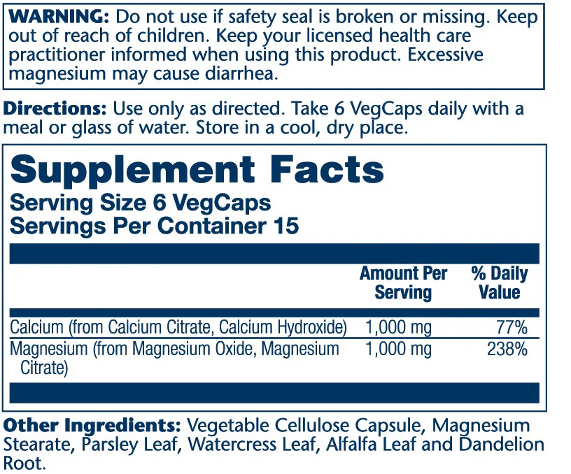 Calcium & Magnesium Citrate, 1:1 Ratio - Image 3