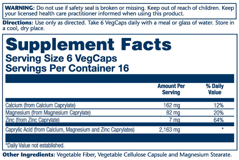Capryl, Caprylic Acid Formula - Image 2