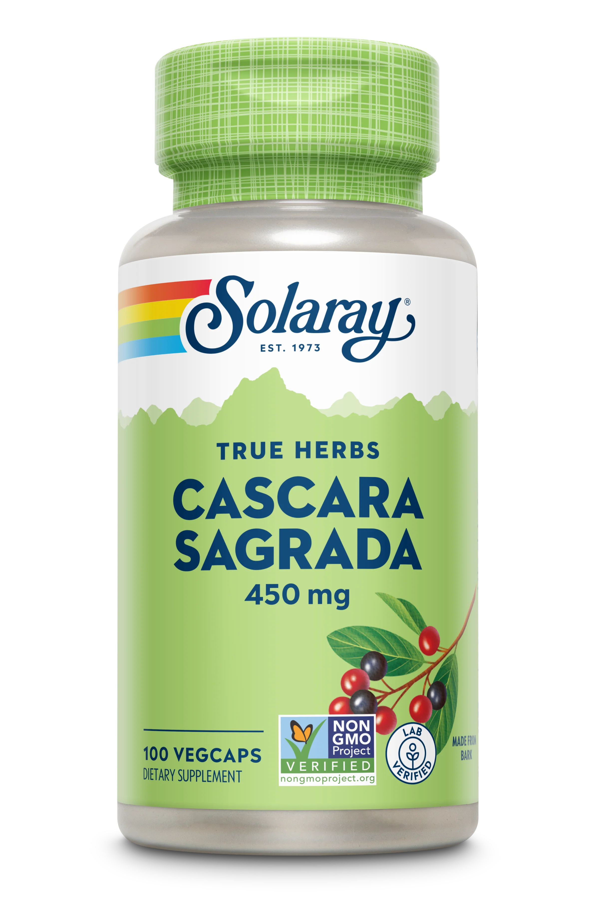 Cascara Sagrada Bark 450mg