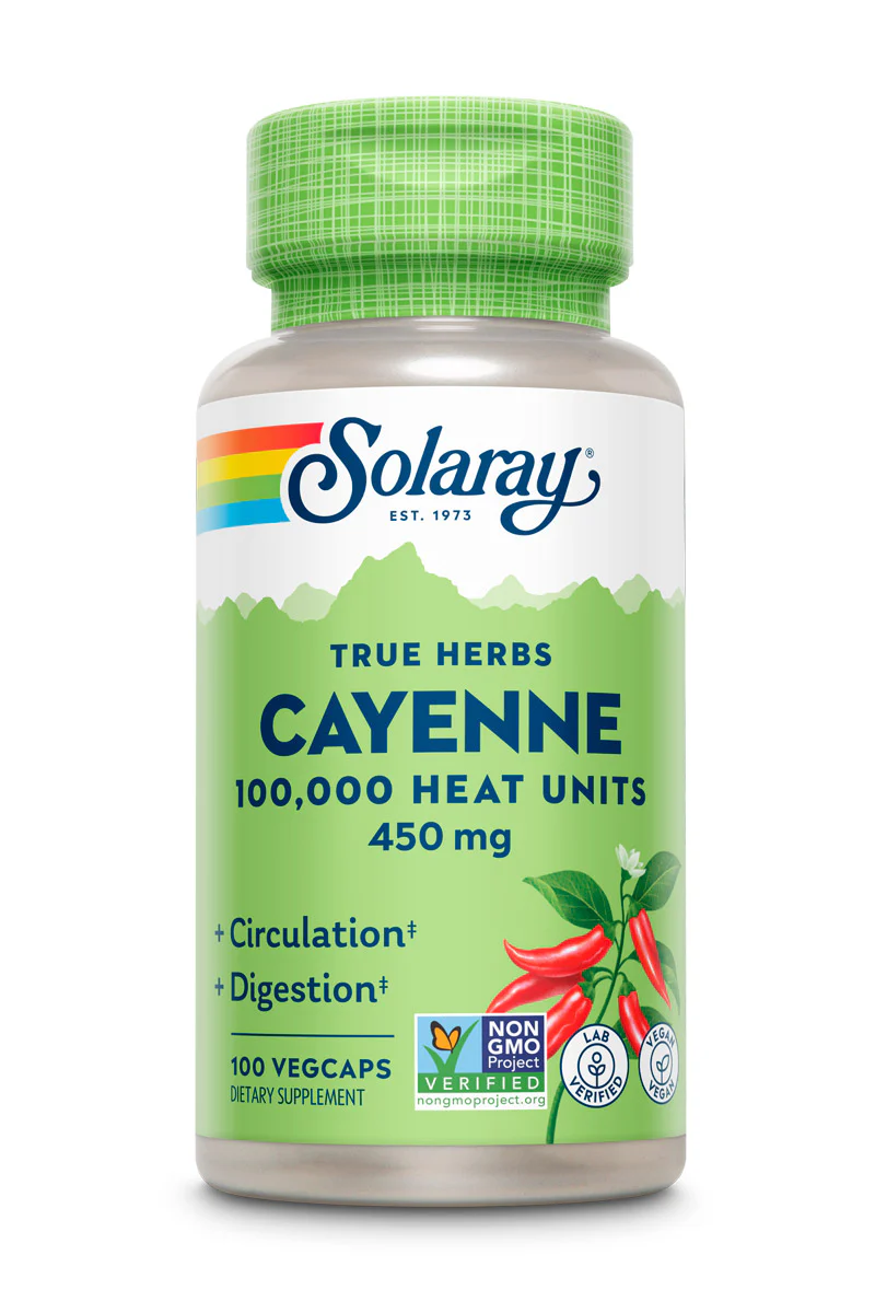 Cayenne Pepper 100,000 HU - 450mg