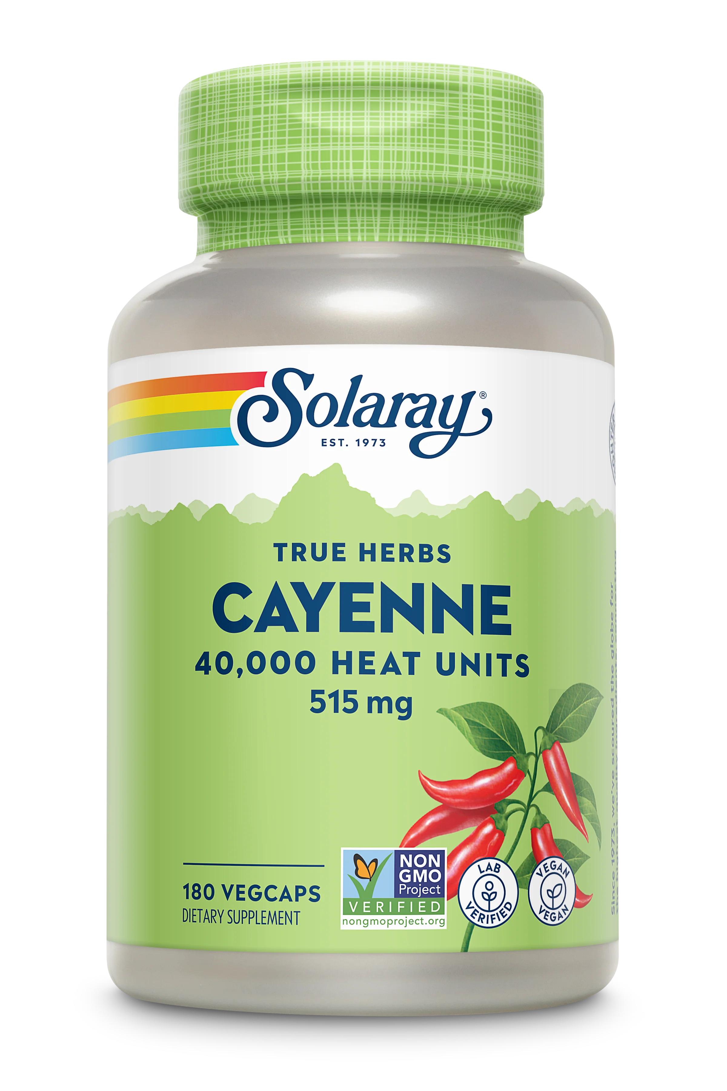 Cayenne Pepper 40,000 HU - 515mg - Image 2