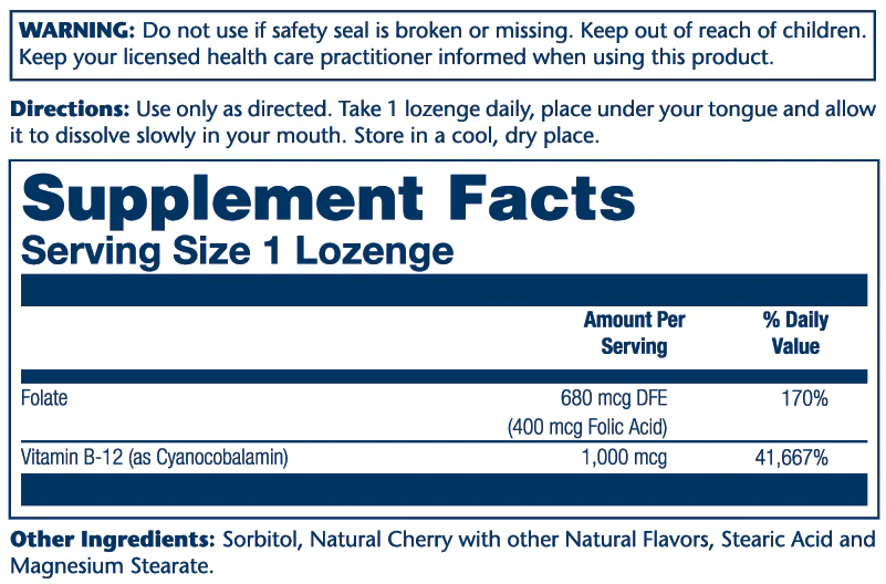 Vitamin B-12 1000mcg - Image 2
