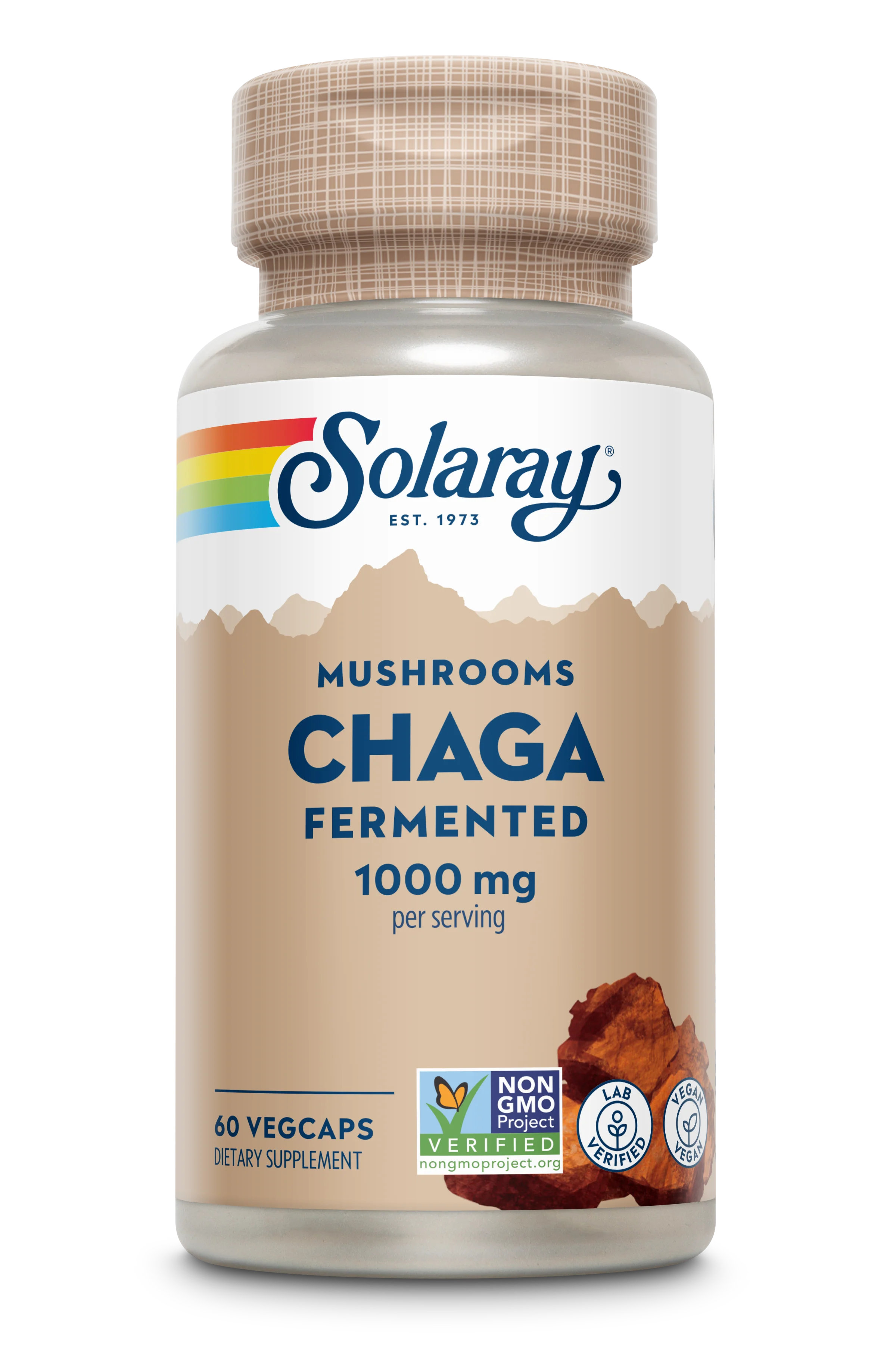 Fermented Chaga Mushroom 1000mg