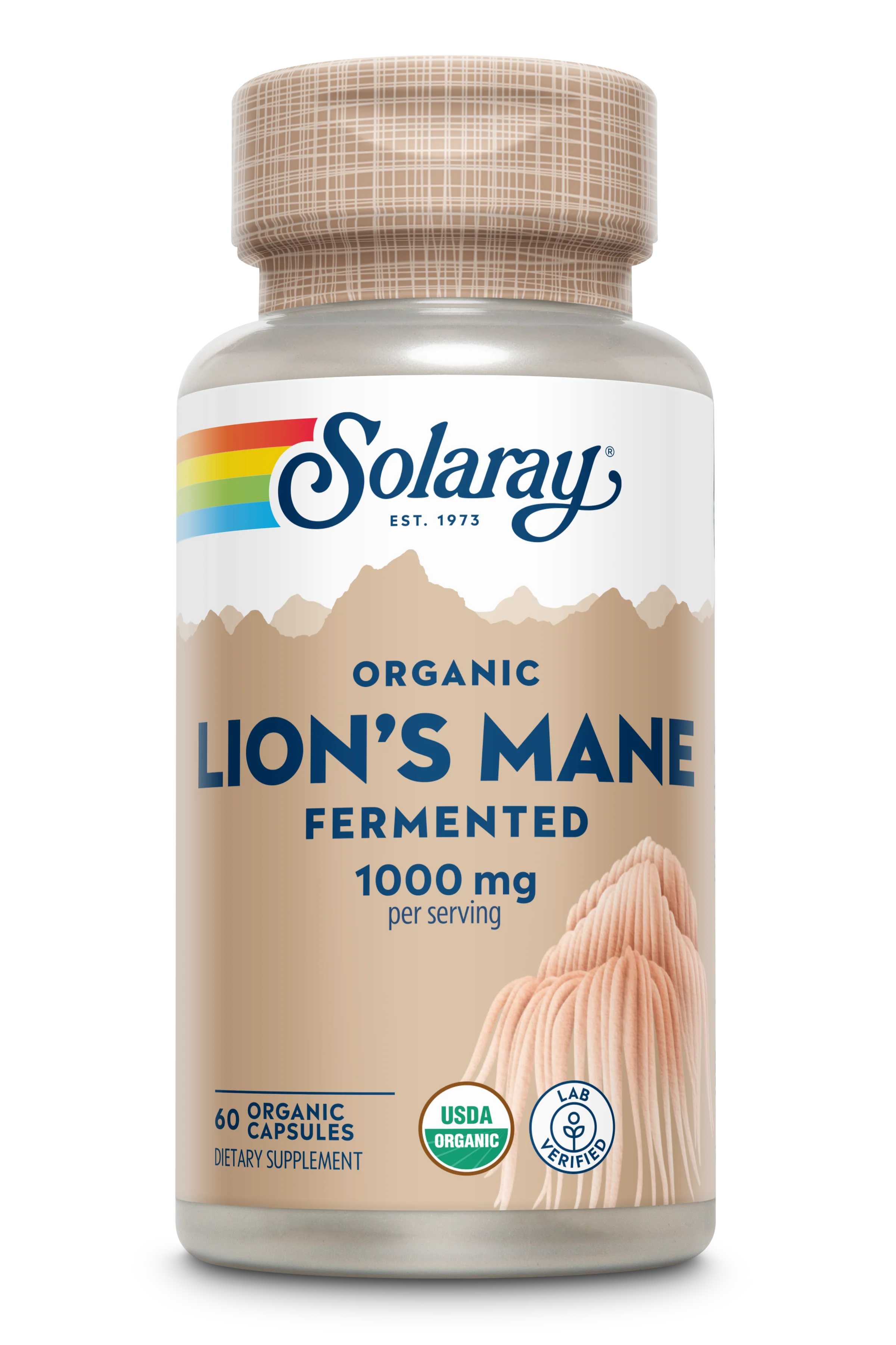 Fermented Lion's Mane Mushroom 1000mg
