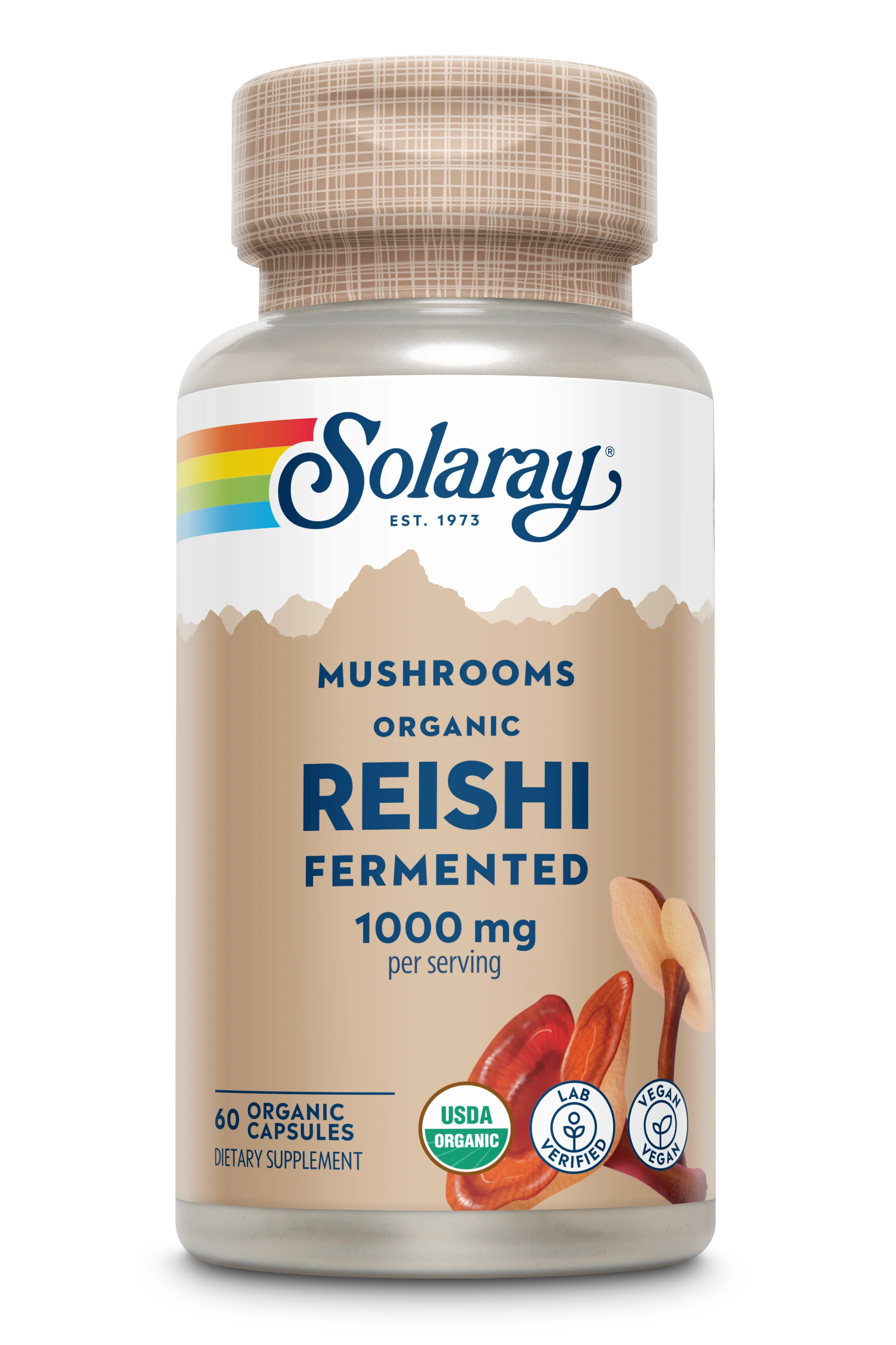 Fermented Reishi Mushroom 1000mg