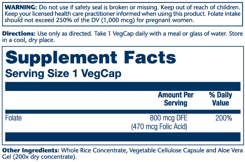 Folic Acid (Vitamin B-9) - Image 2