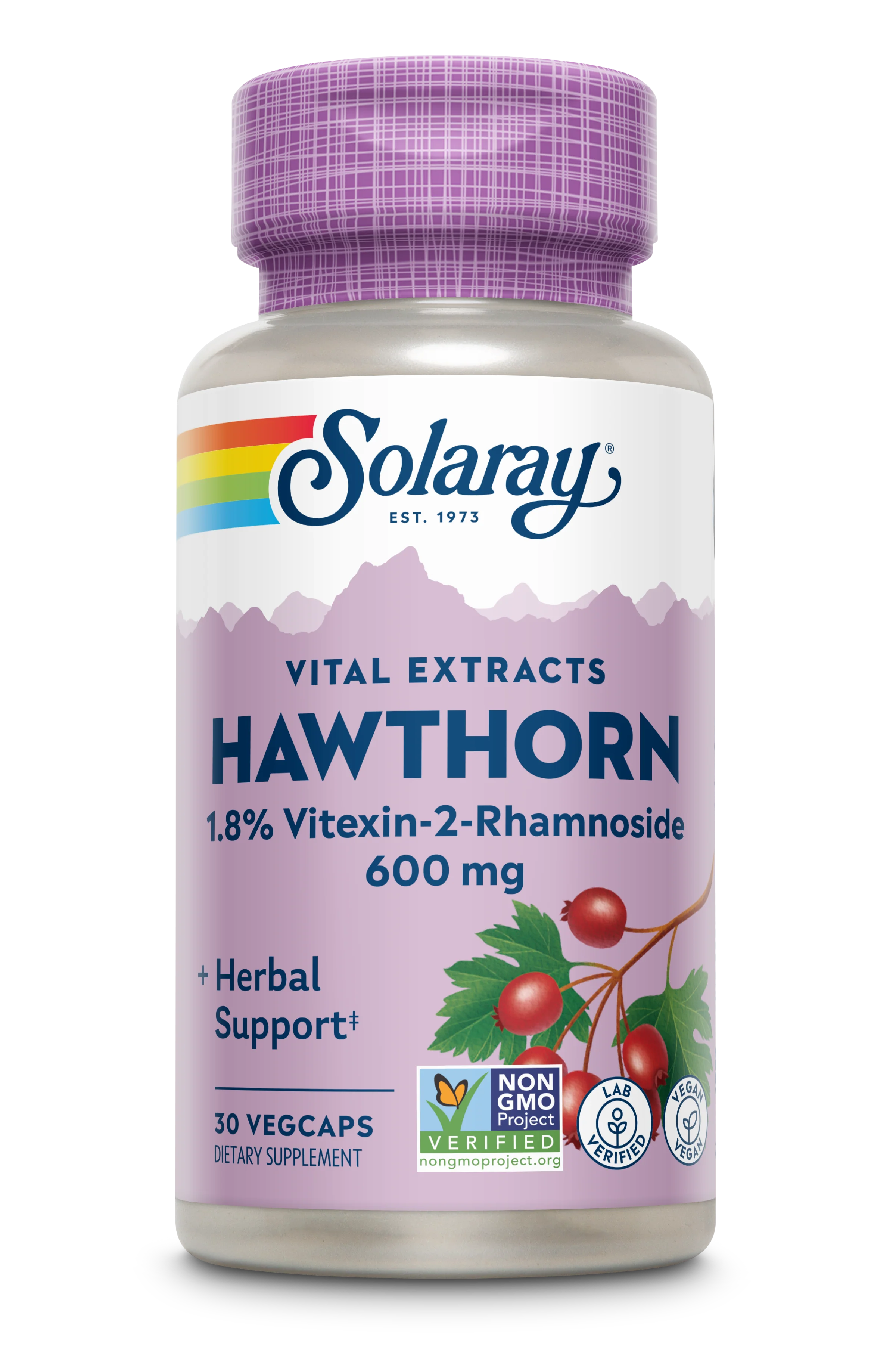 Hawthorn Aerial Ext, One Daily 600mg