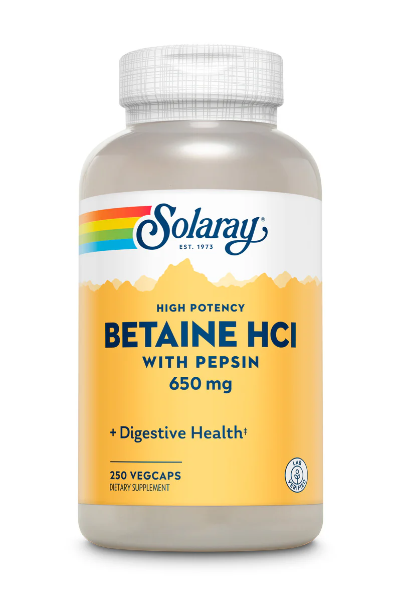 High Potency Betaine HCl with Pepsin - Image 2