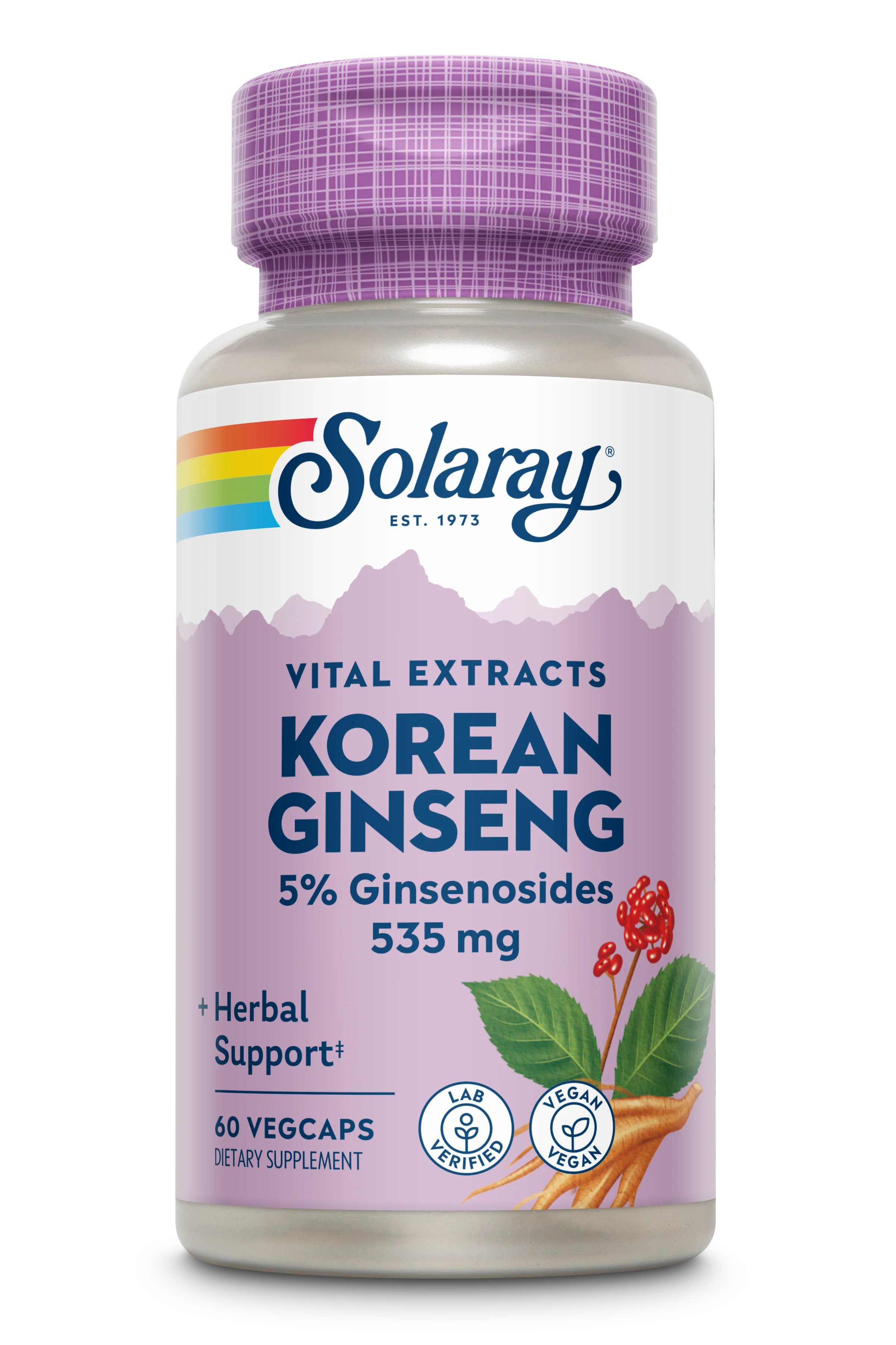 Korean Ginseng Root Extract 535mg