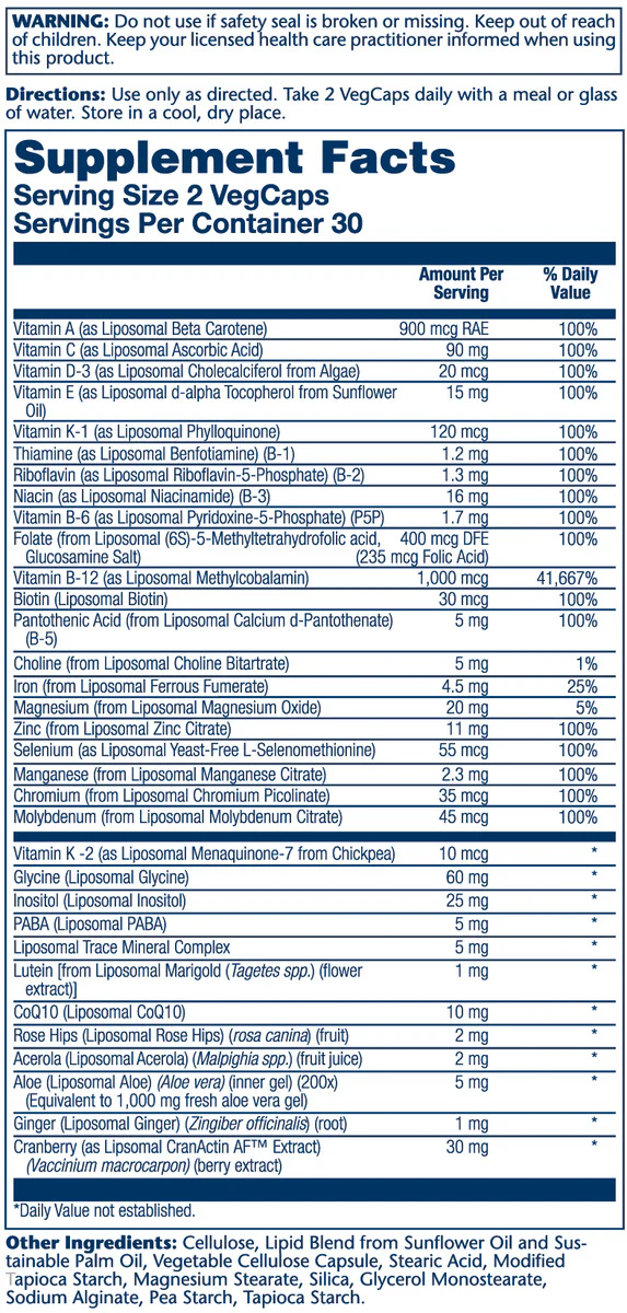 Liposomal Multivitamin Women's 50+ - Image 3