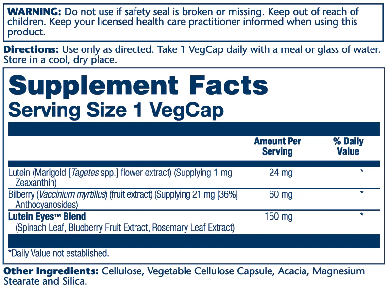 Lutein Eyes 24, Advanced 24mg - Image 3