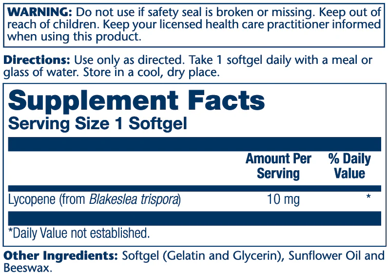 Lycopene 10mg - Image 2