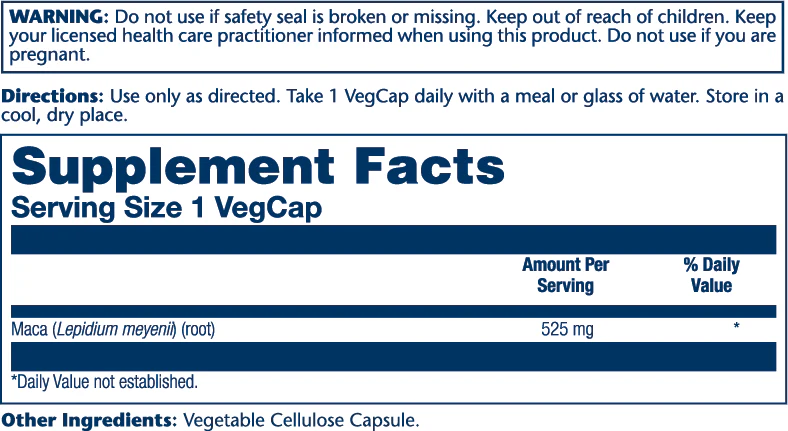 Maca Root 525mg - Image 2