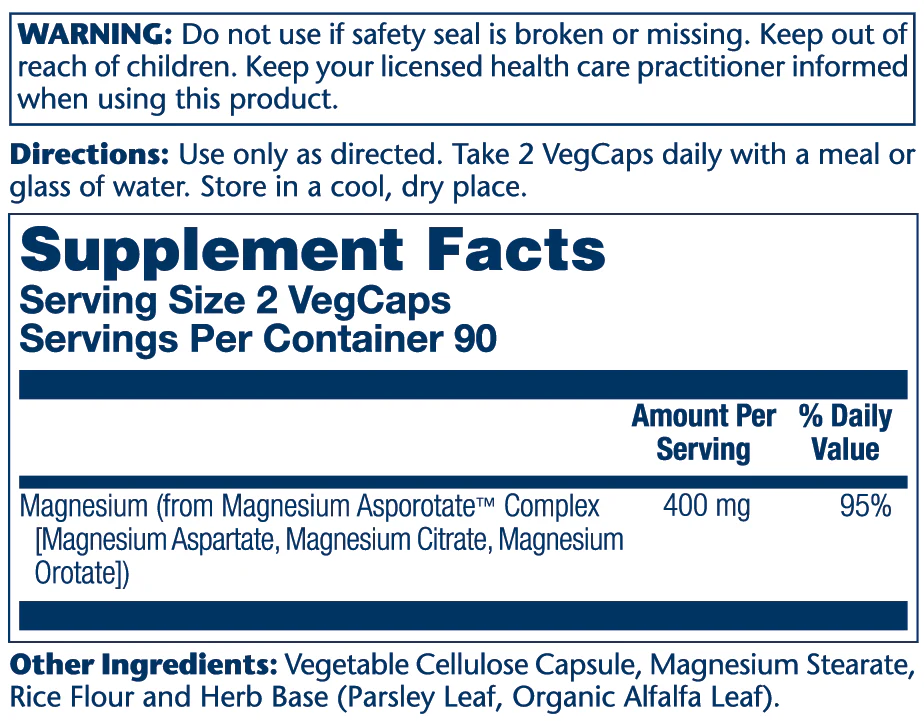 Magnesium Asporotate 400mg - Image 6