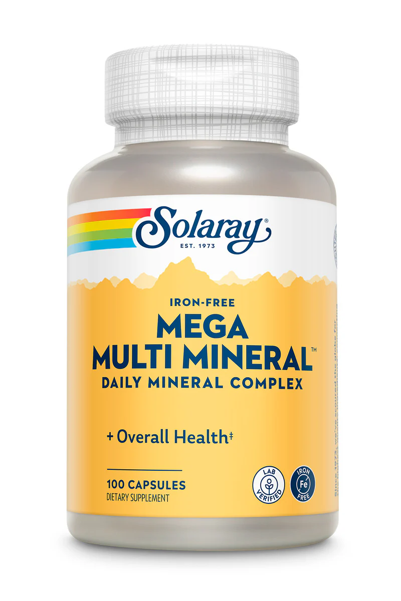 Mega Multi Mineral, Iron-Free