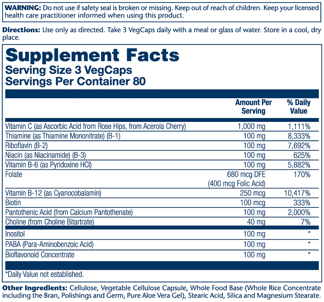 Mega Vitamin B-Stress, Timed-Release - Image 6