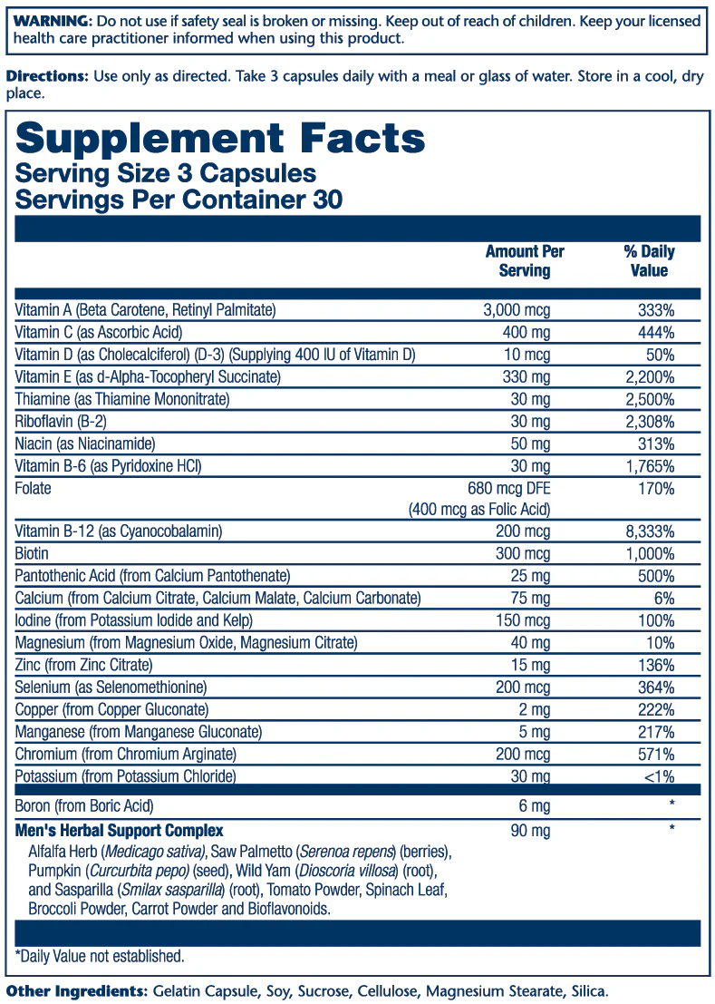 Men's Golden Multivitamin - Image 2