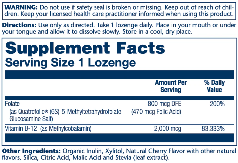 Methyl B-12 & Methyl Folate - Image 2