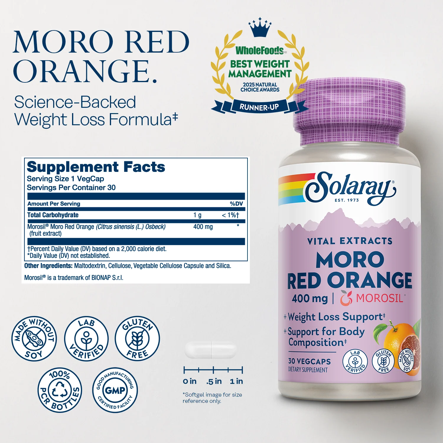Moro Red Orange Extract Morosil - Image 2