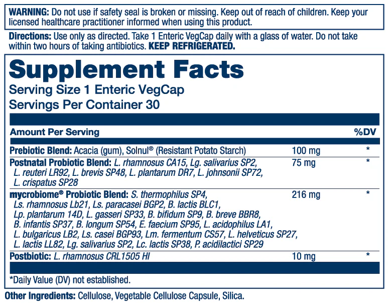 Mycrobiome Complete Probiotic Postnatal - Image 2