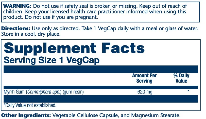 Myrrh Gum 620mg - Image 2