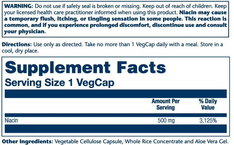 Niacin 500mg - Image 2