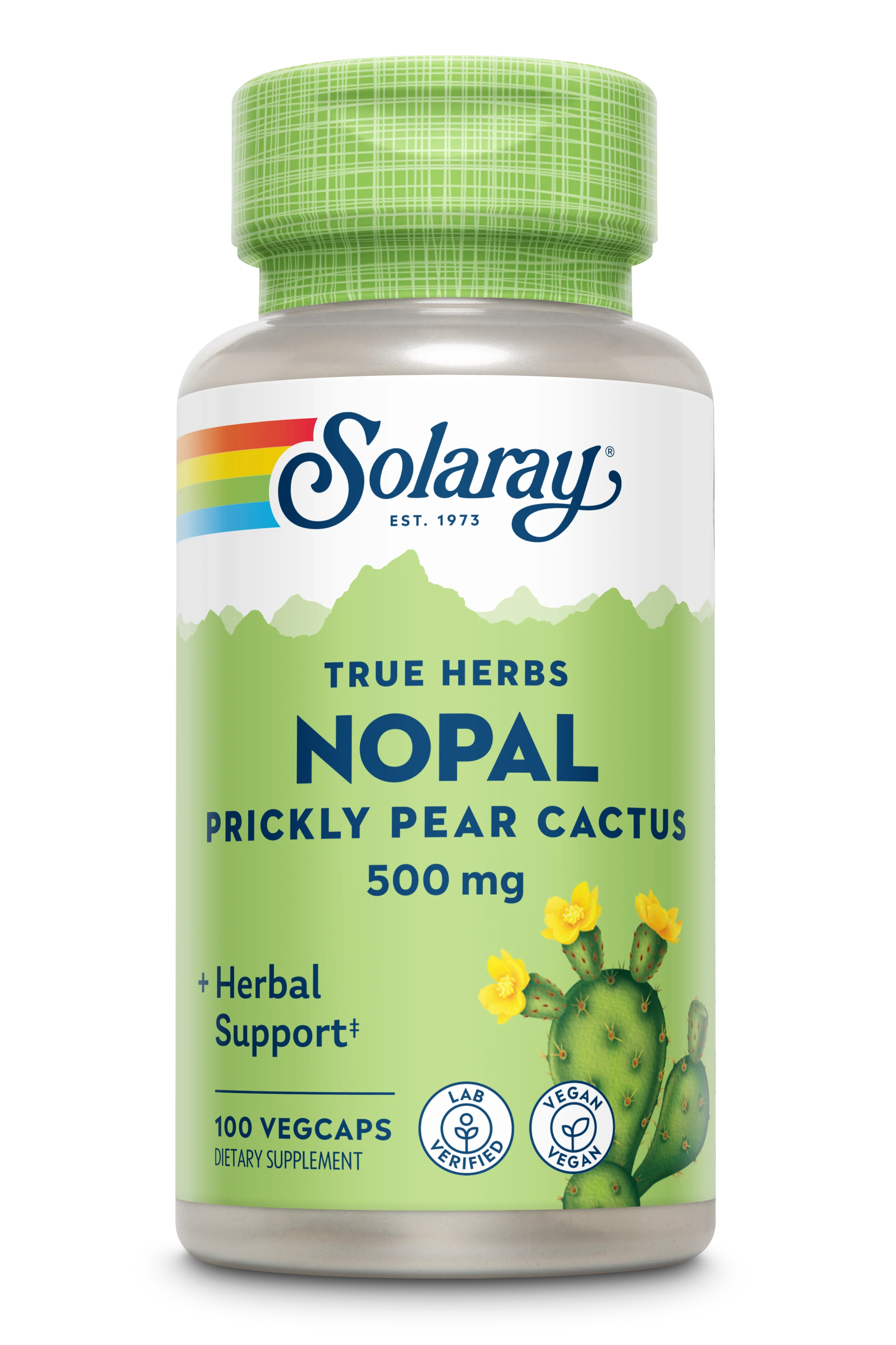 Nopal, Prickly Pear Cactus 500mg