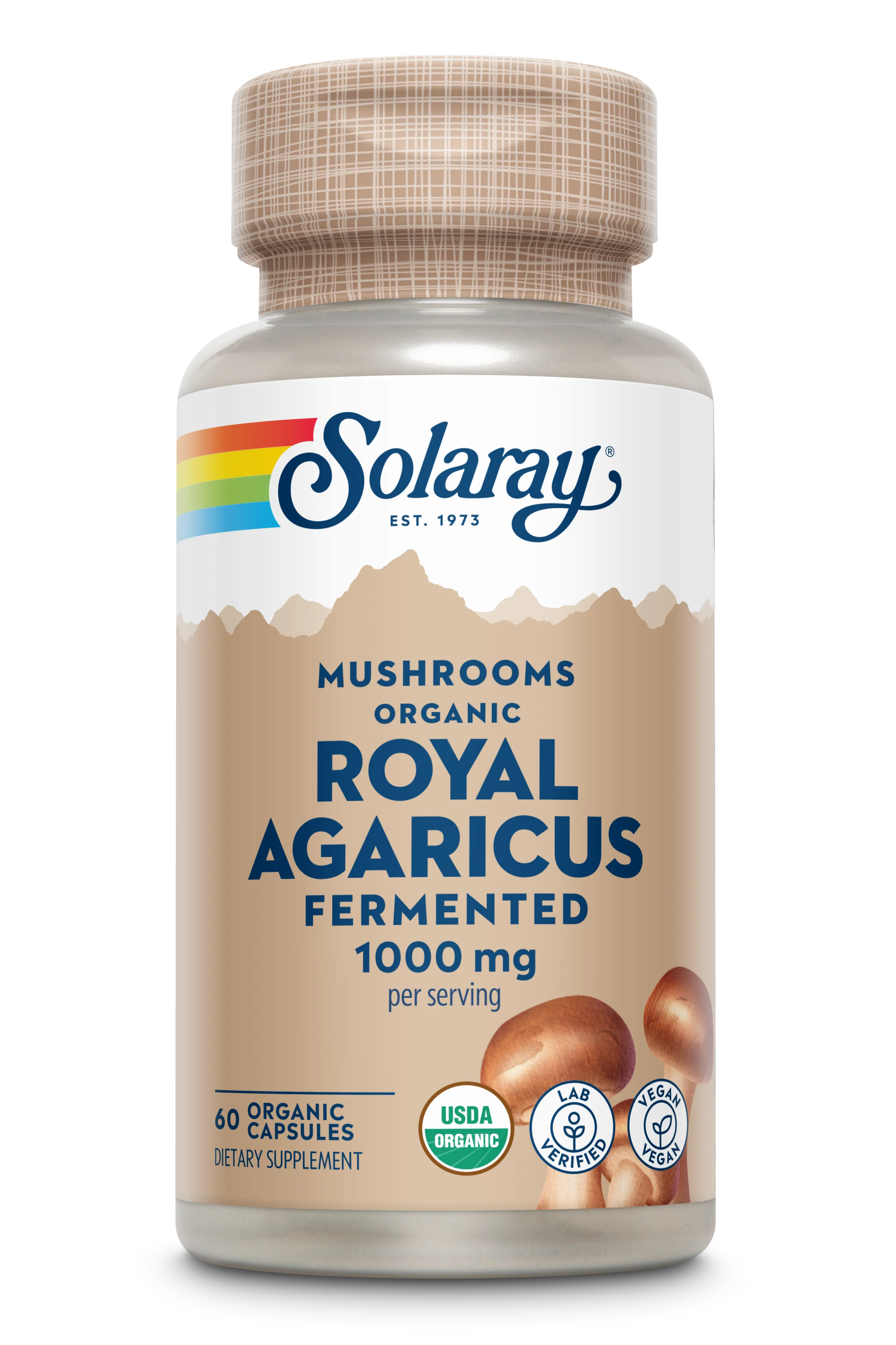 Org Grown Fermented Royal Agaricus