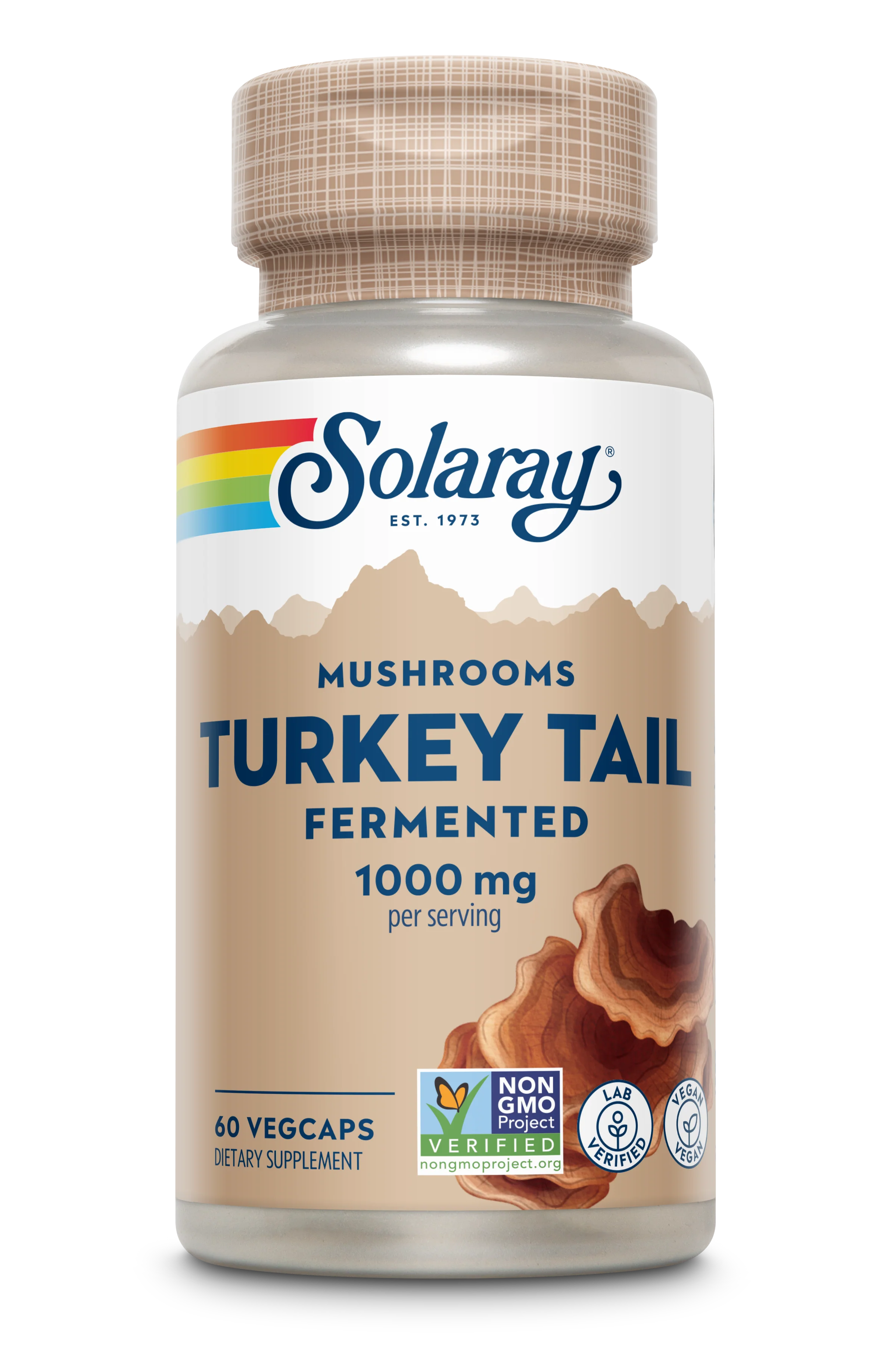 Org Grown Fermented Turkey Tail 1000mg