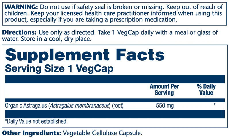 Astragalus 550mg - Image 2