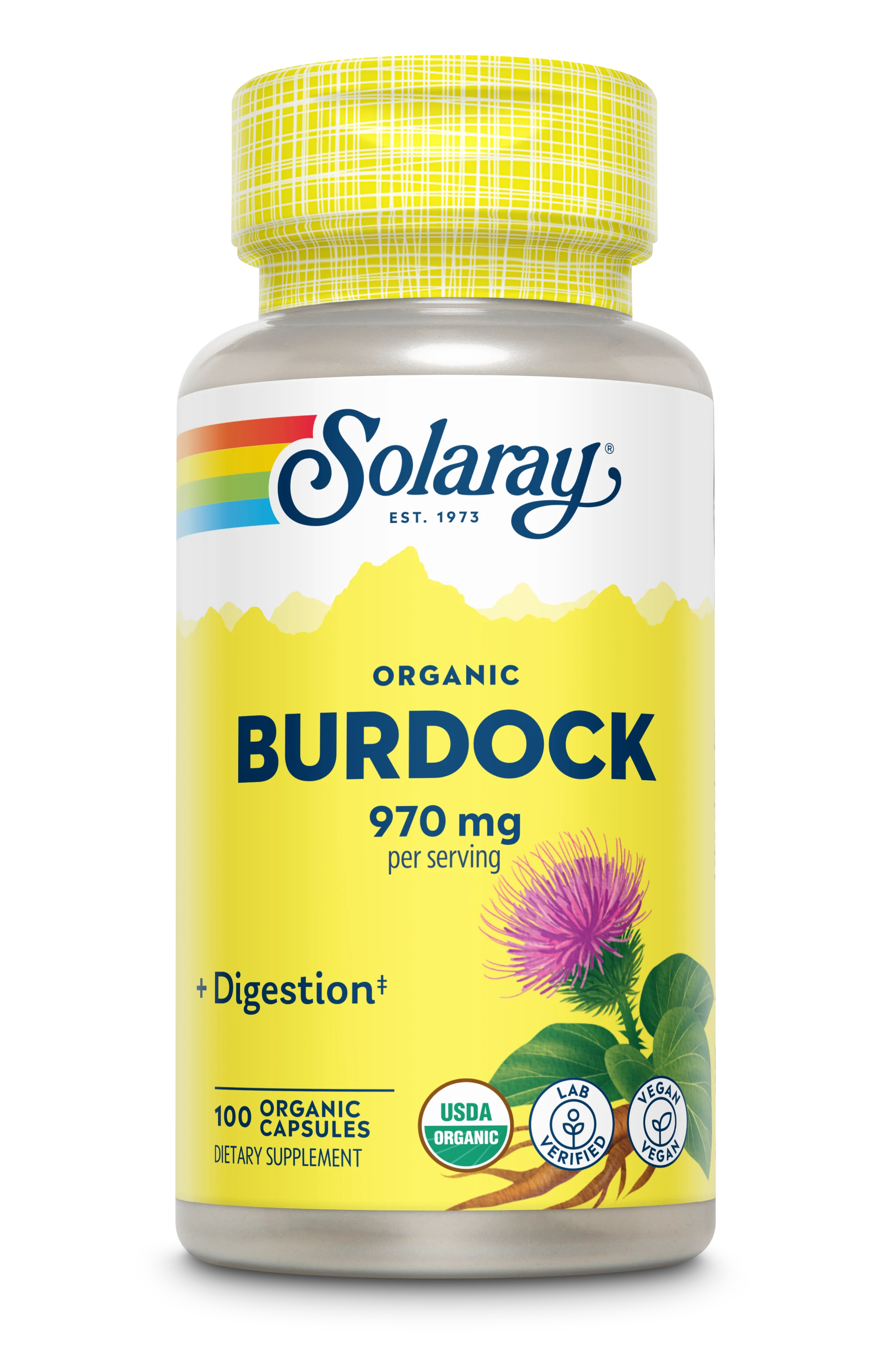 Organic Burdock Root 970mg