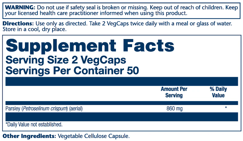 Parsley Leaf 860mg - Image 2