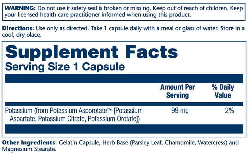 Potassium Asporotate 99mg - Image 3