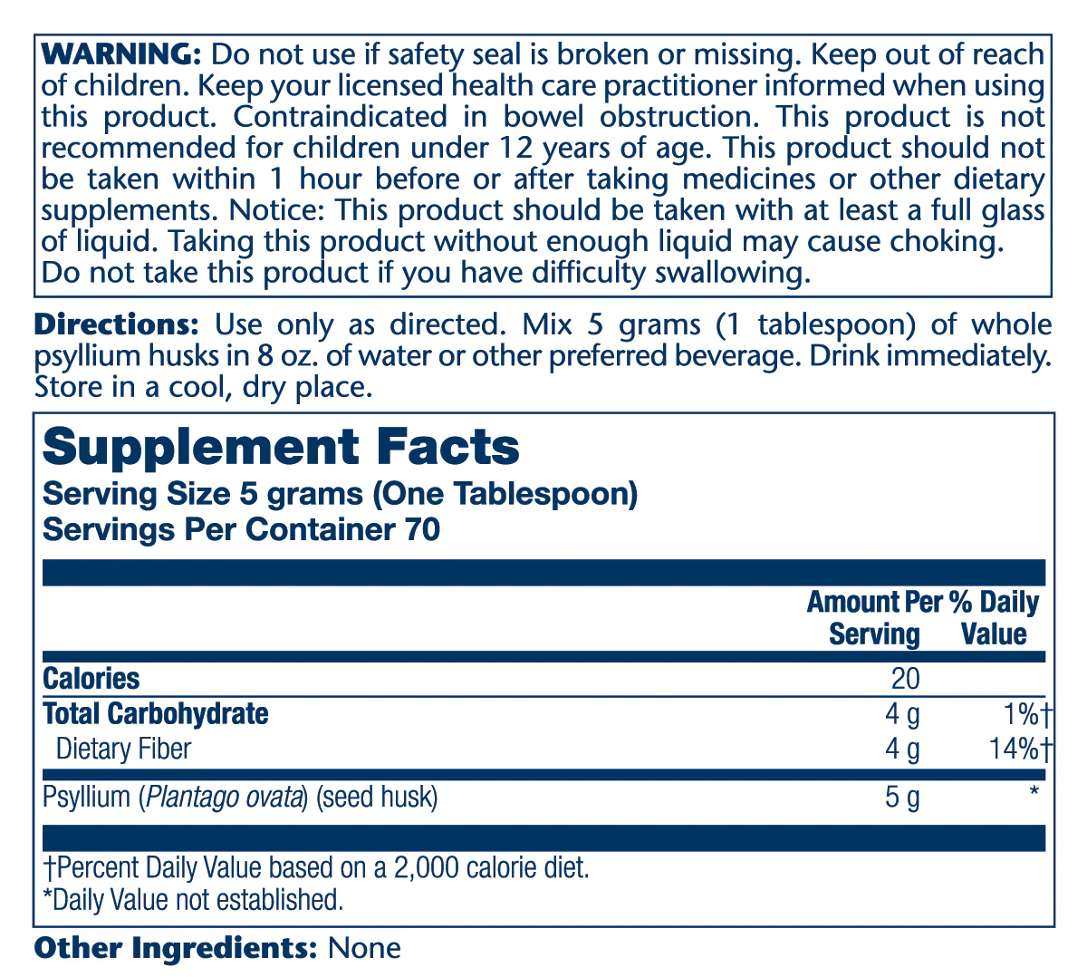Psyllium Whole Husk - Image 2