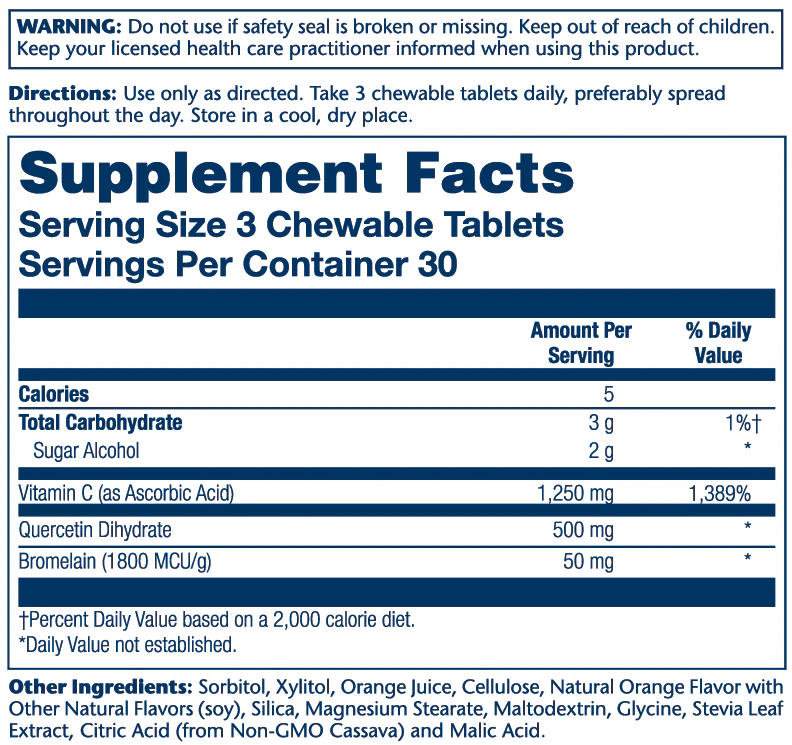 QBC Plex Quercetin & Bromelain - Image 2