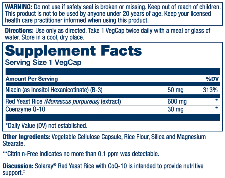 Red Yeast Rice + CoQ-10 - Image 4