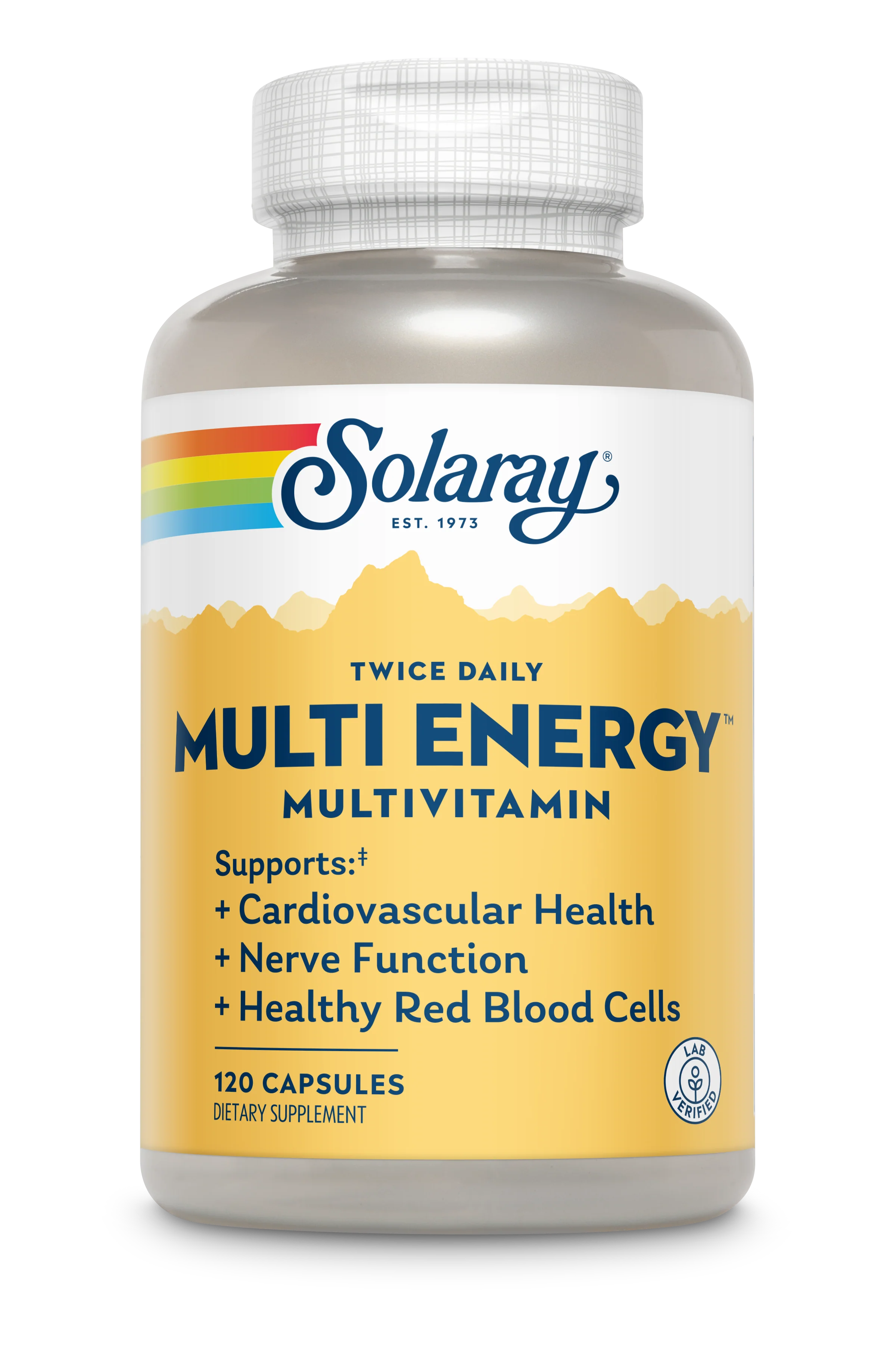 Solaray Multi Energy Two Daily, Capsule (Btl-Plastic) | 120ct