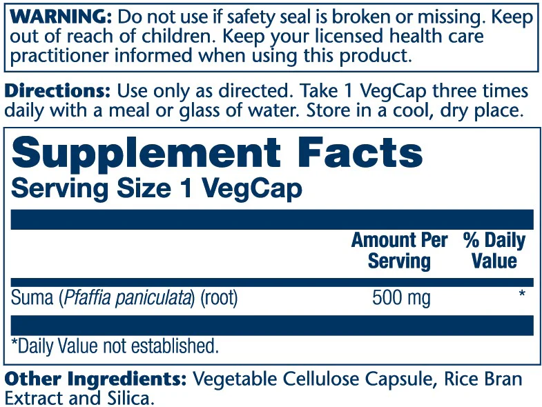 Suma Root 500mg - Image 2