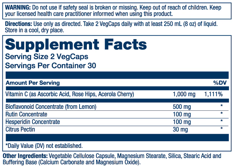 Super Bio Vitamin C 1000mg - Image 2