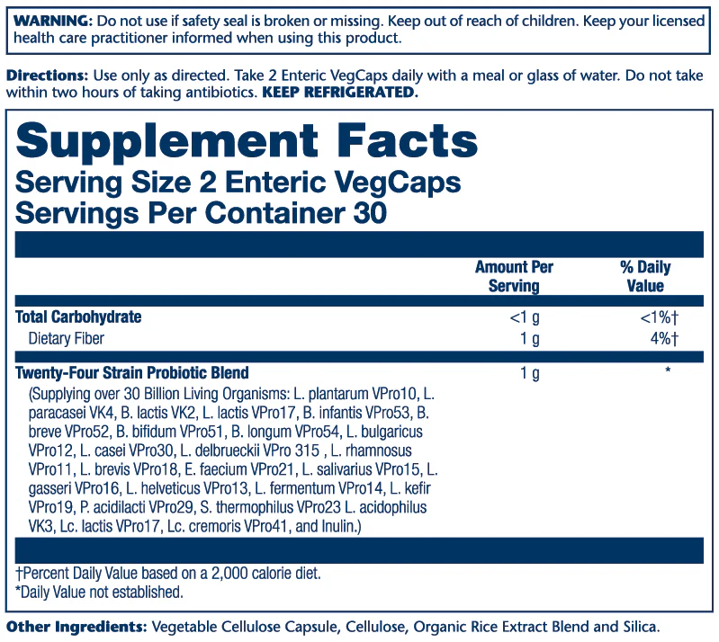 Super Multidophilus 24 Strain Probiotic, 30 Billion Cfu - Image 3