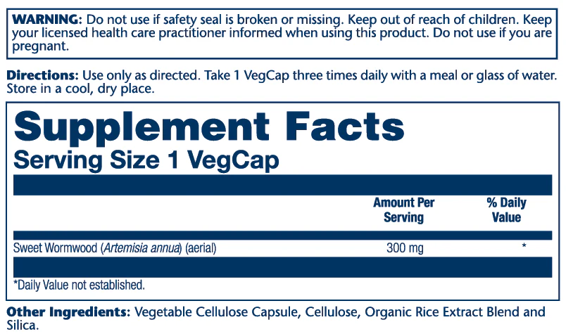 Sweet Wormwood Aerial 300mg - Image 2