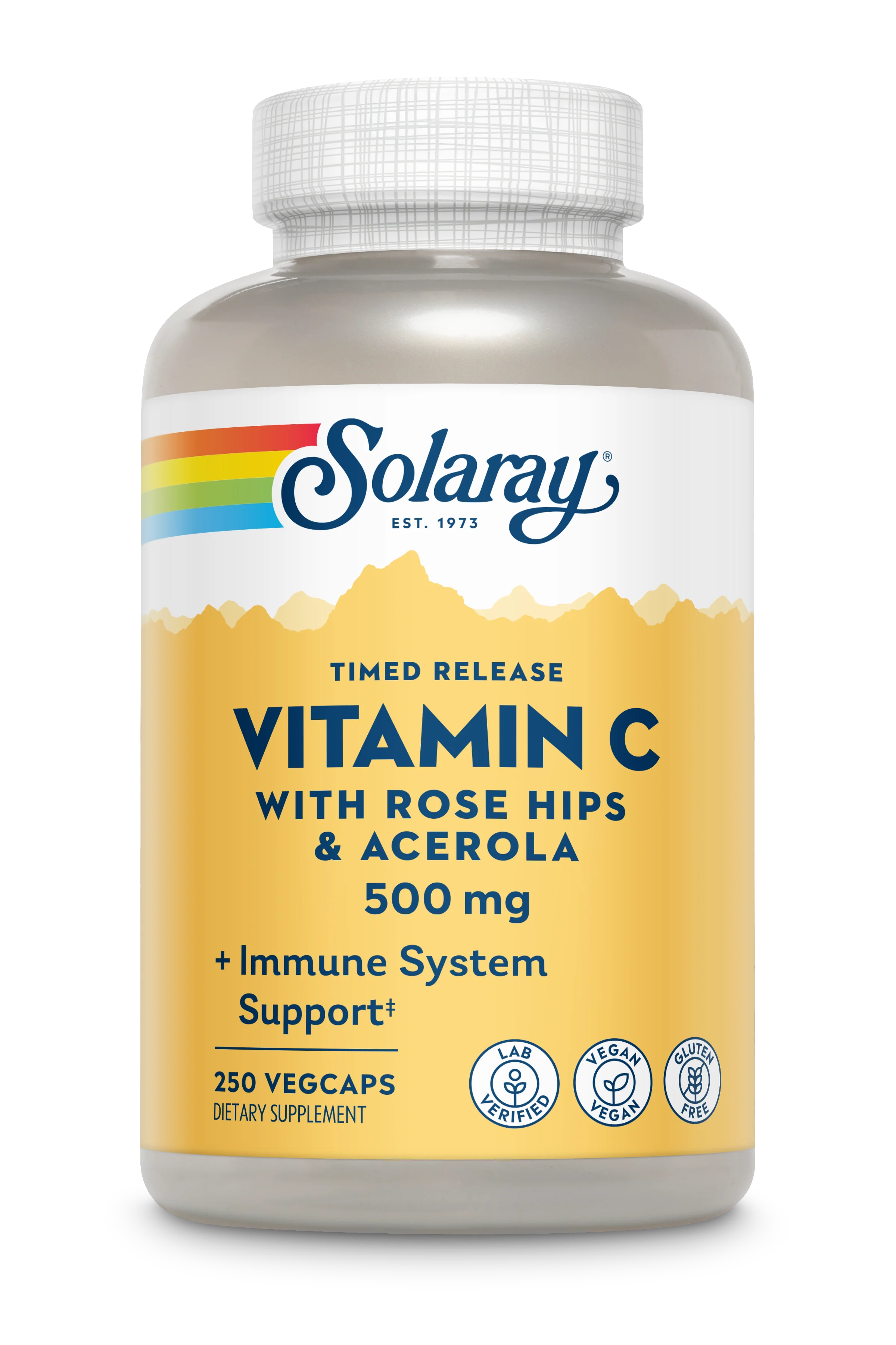 Vitamin C With Rose Hips & Acerola 500mg - Image 3