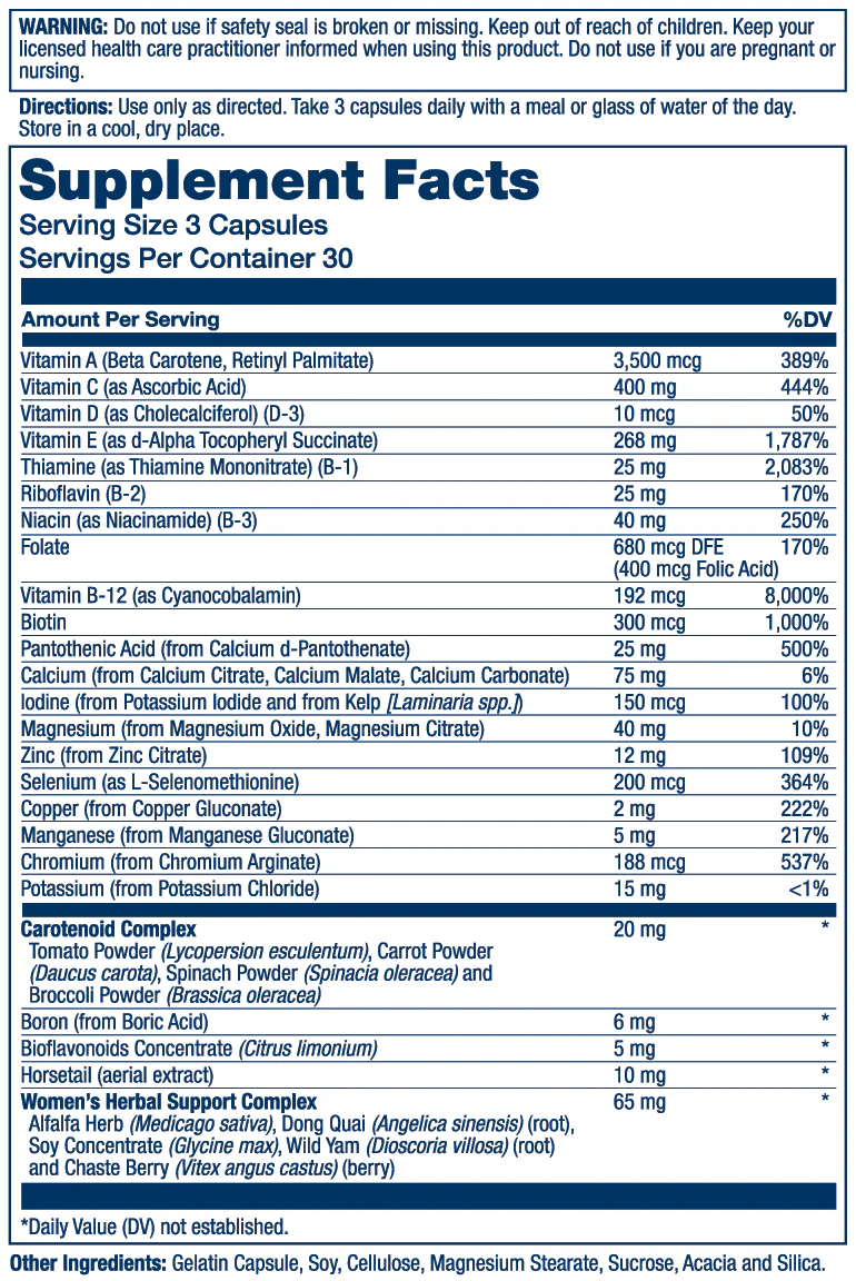 Women's Golden Multivitamin - Image 2